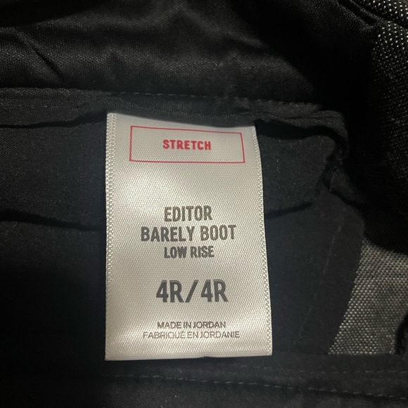 Express Women's Barely Boot Low Rise Dress Pants Gray Size 4R - Picture 5 of 12